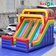 inflatable double lane tnflatable slide